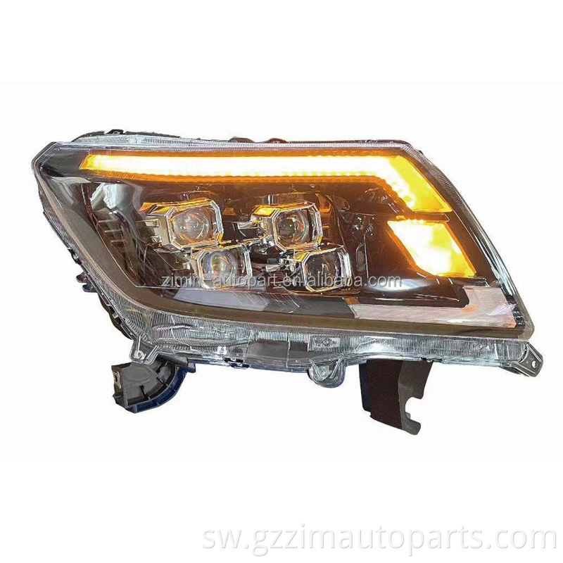 ABS Plastiki Chukua taa ya kichwa cha taa iliyoongozwa taa ya mbele kwa kuchukua np300 2021 taa ya kichwa